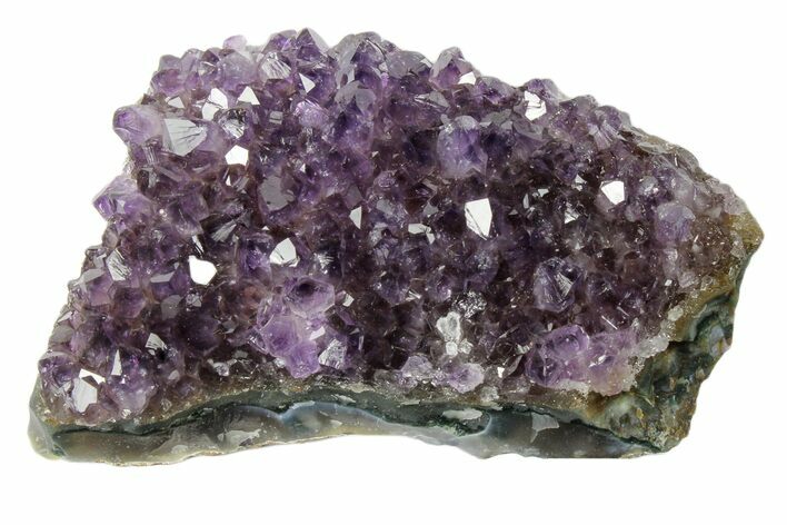 Dark Purple, Amethyst Crystal Cluster - Uruguay #171802